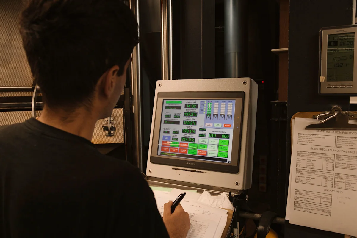 Air Roasting temp control